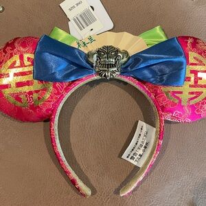 Disney Park Mulan Minnie Mouse Ears - BNWT